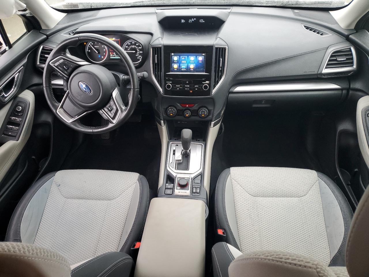 2019 Subaru Forester VIN JF2SKAEC1KH515638 Copart auction photo, side damage thumbnail 8