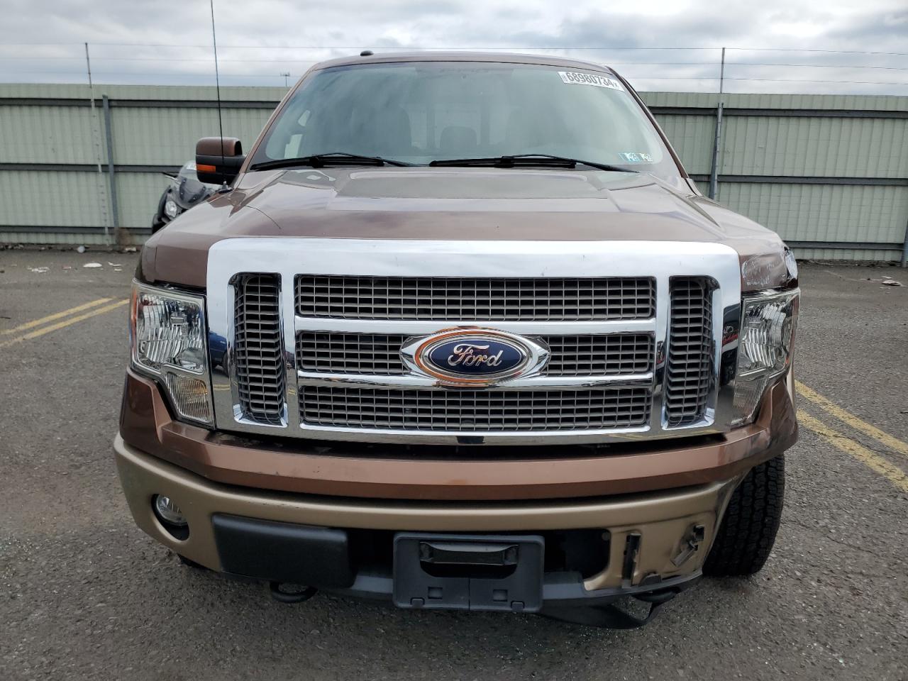 2012 Ford F-150 VIN 1FTFW1EF6CKD44582 Copart auction photo, front end / rear end damage thumbnail 5