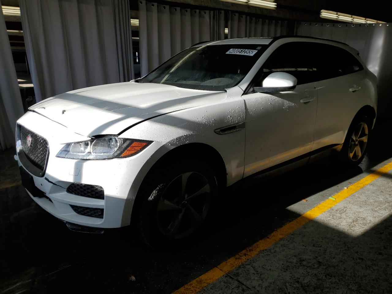 2018 Jaguar F-Pace VIN SADCJ2FX1JA328814 - Copart auction photo