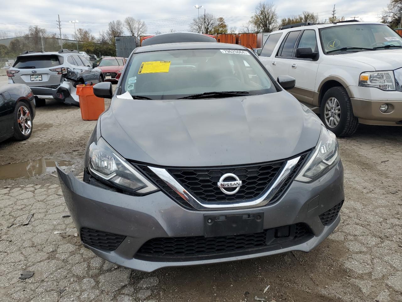 2018 Nissan Sentra VIN 3N1AB7AP1JY220003 Copart auction photo, front end damage thumbnail 5