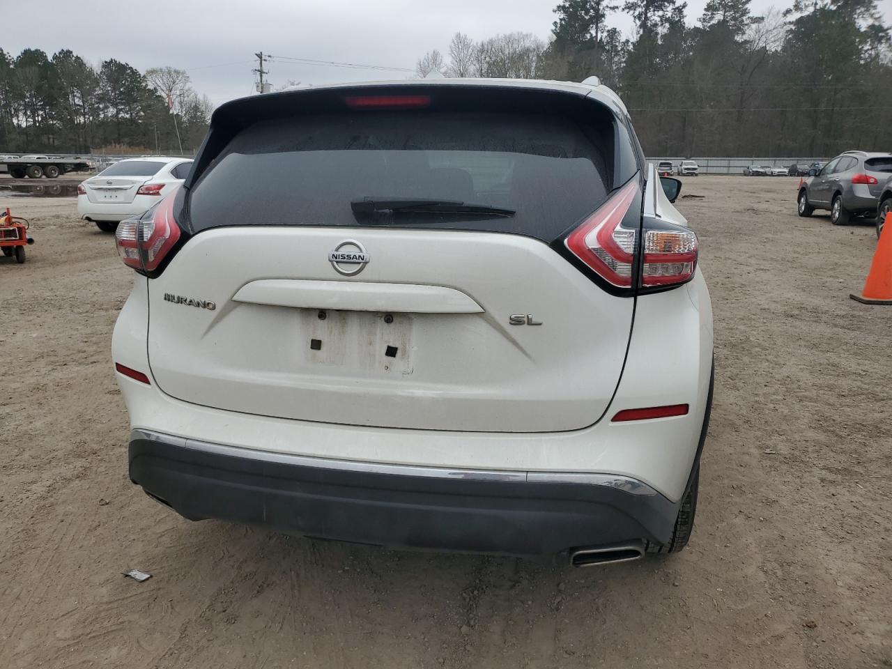 2015 Nissan Murano VIN 5N1AZ2MG5FN231349 Copart auction photo, all over damage thumbnail 6