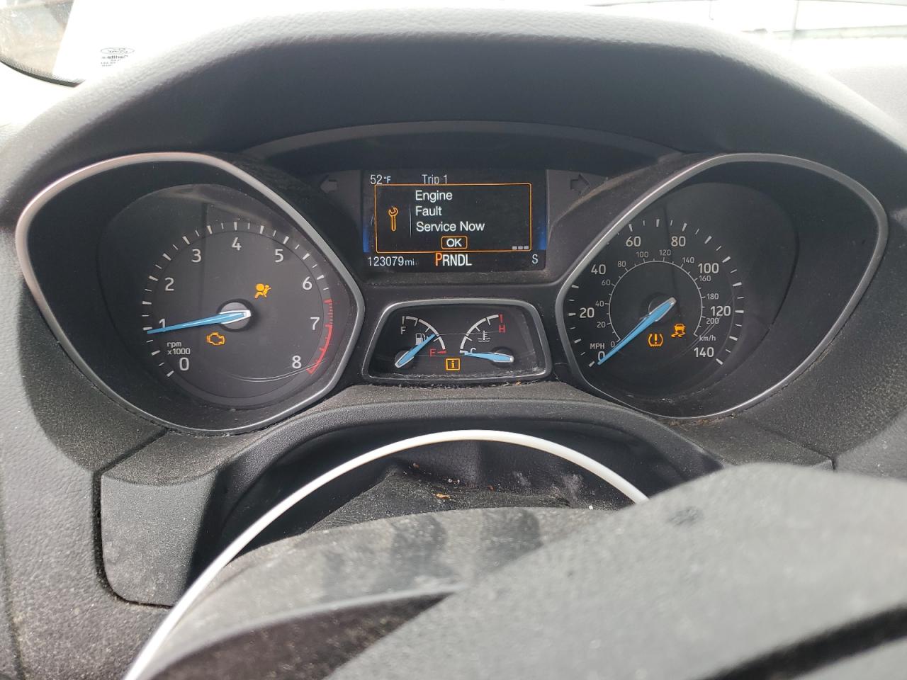 2018 Ford Focus VIN 1FADP3F29JL203059 Copart auction photo, front end damage thumbnail 9