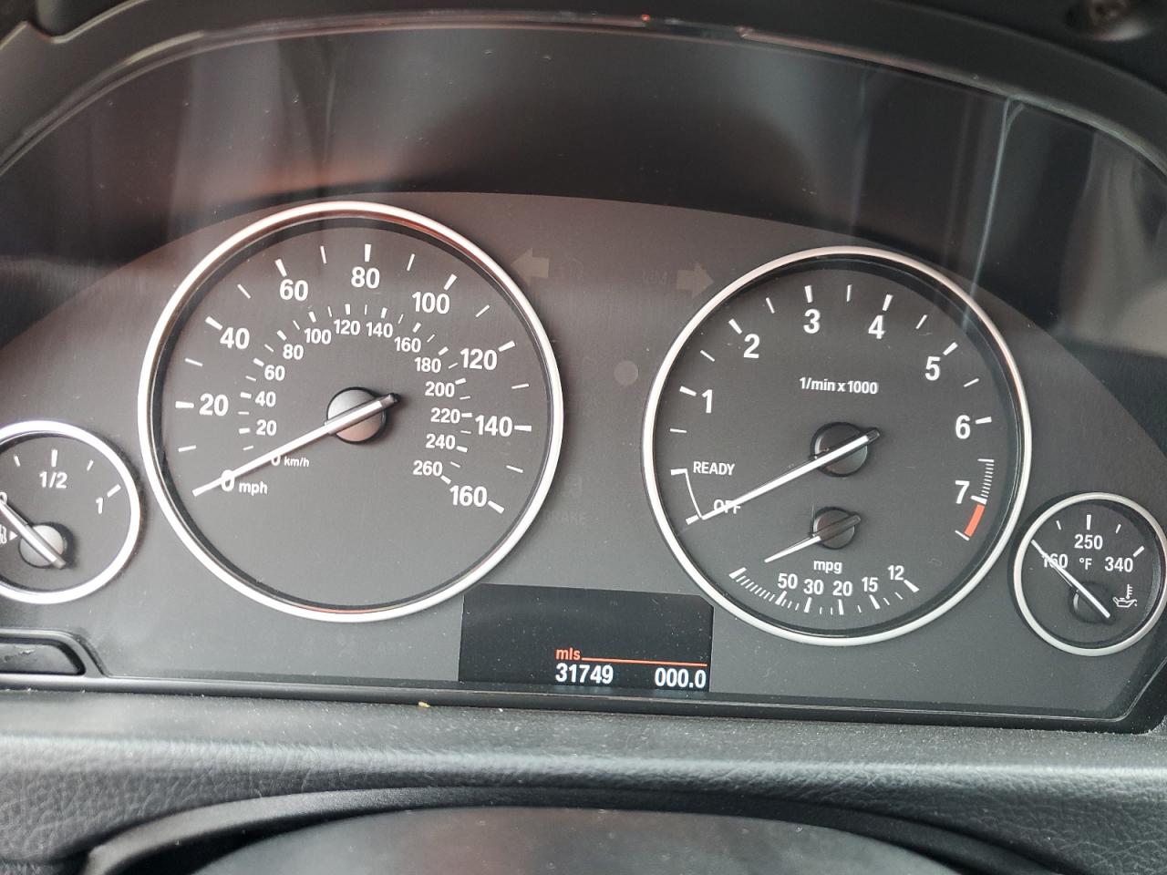 2013 BMW 3er VIN WBA3B1C55DK129394 Copart auction photo, all over damage thumbnail 9