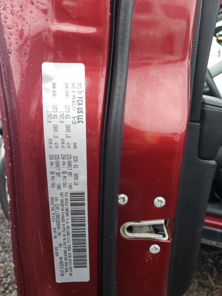 2019 Jeep Grand Cherokee VIN 1C4PJLCB0KD203444 Copart auction photo, front end / rear end damage thumbnail 13