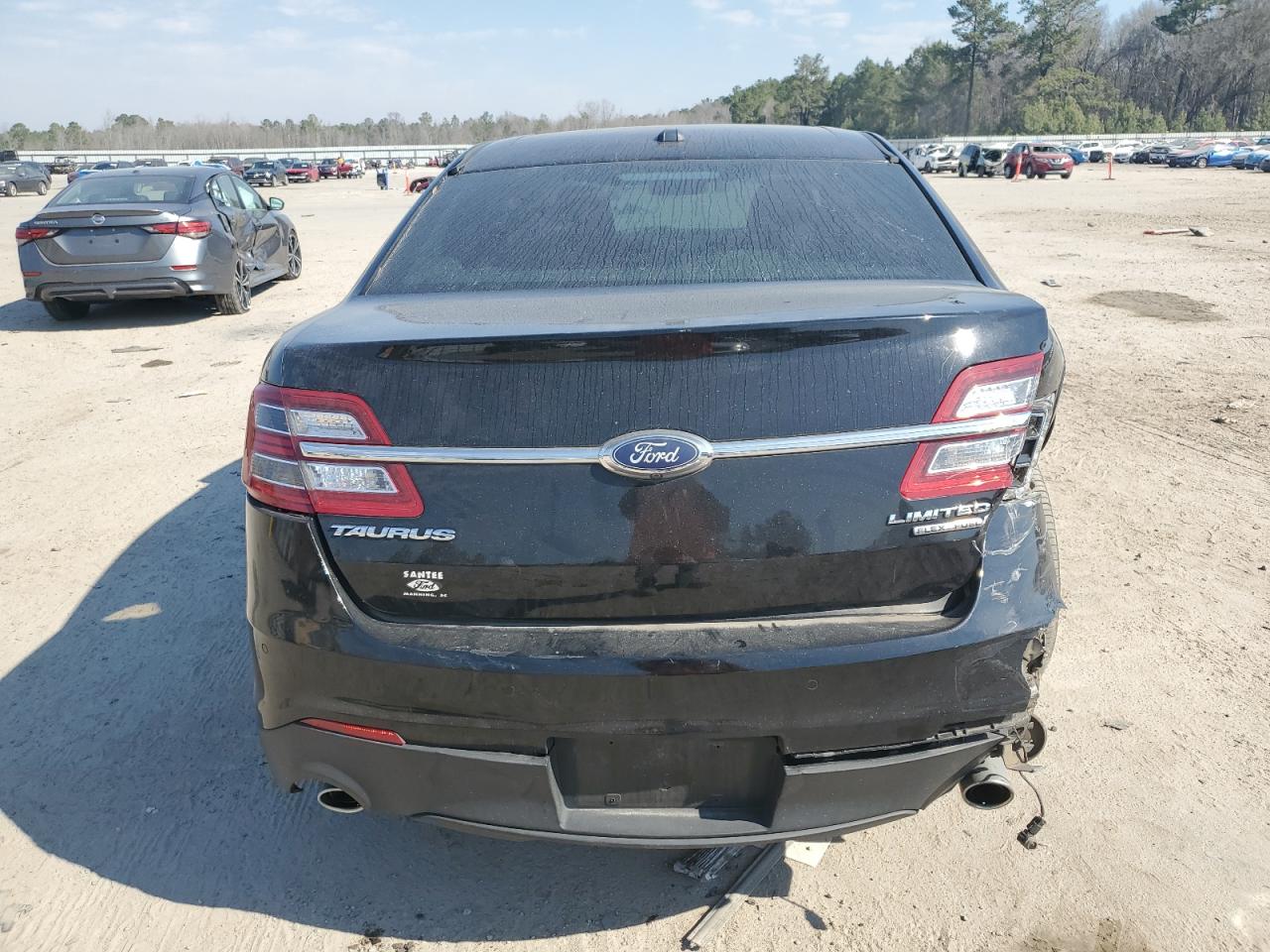 2018 Ford Taurus VIN 1FAHP2F83JG119313 Copart auction photo, rear end / side damage thumbnail 6