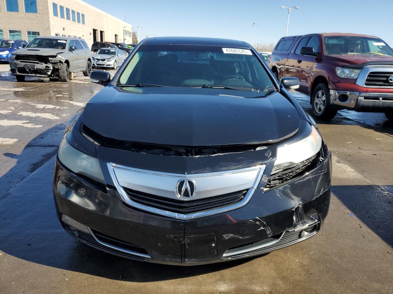 2012 Acura TL VIN 19UUA8F22CA024208 Copart auction photo, front end damage thumbnail 5