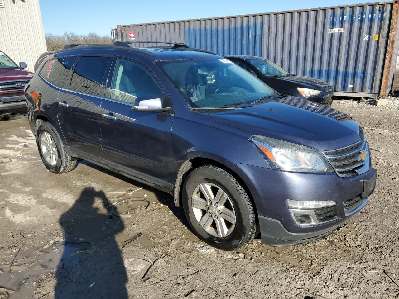 2014 Chevrolet Traverse VIN 1GNKVGKD6EJ315512 Copart auction photo, front end damage thumbnail 4