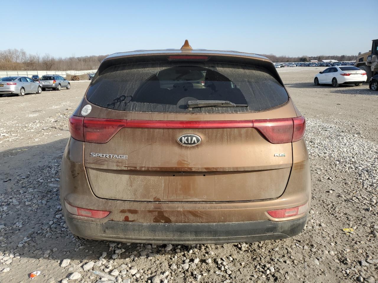 2018 KIA Sportage VIN KNDPM3AC4J7366792 Copart auction photo, front end / side damage thumbnail 6