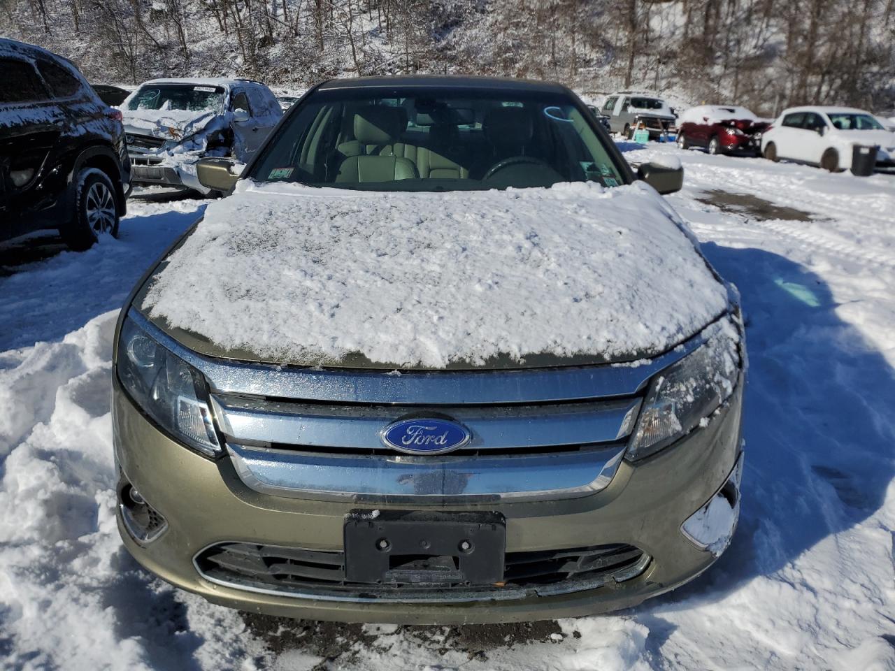 2012 Ford Fusion VIN 3FADP0L37CR168294 Copart auction photo, rear end damage thumbnail 5