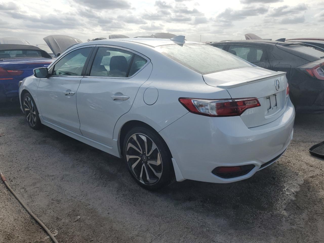 2018 Acura ILX VIN 19UDE2F40JA004457 Copart auction photo, water/flood damage thumbnail 2