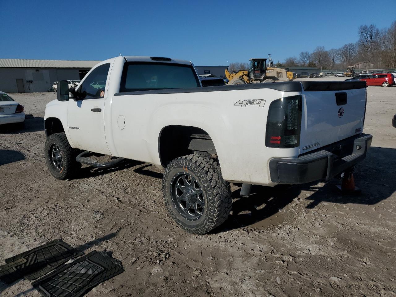 2008 GMC Sierra VIN 1GTEK14C18Z142861 Copart auction photo, front end / undercarriage damage thumbnail 2