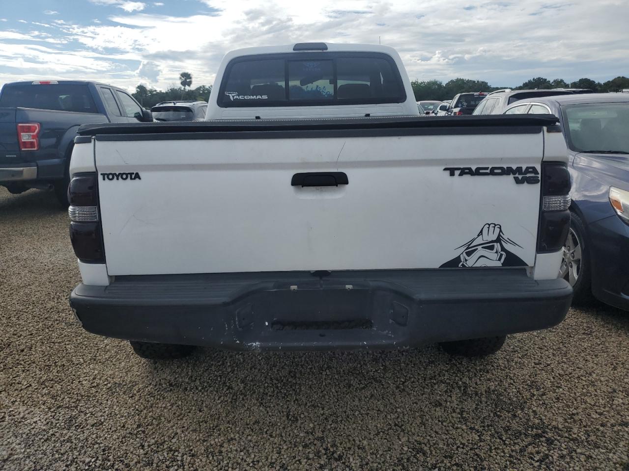 2004 Toyota Tacoma VIN 5TESN92NX4Z433158 Copart auction photo, water/flood damage thumbnail 6