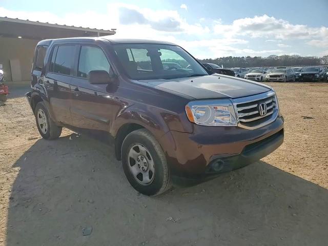 2015 Honda Pilot VIN 5FNYF4H27FB049432 Copart auction photo, rear end damage thumbnail 15