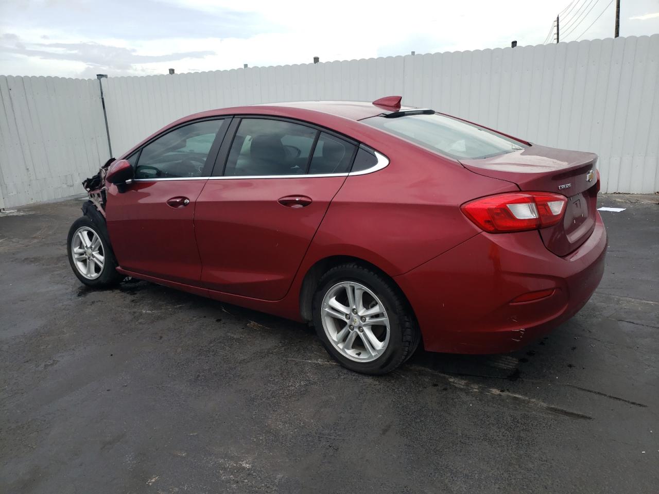 2017 Chevrolet Cruze VIN 1G1BE5SM8H7245468 Copart auction photo, front end / undercarriage damage thumbnail 2