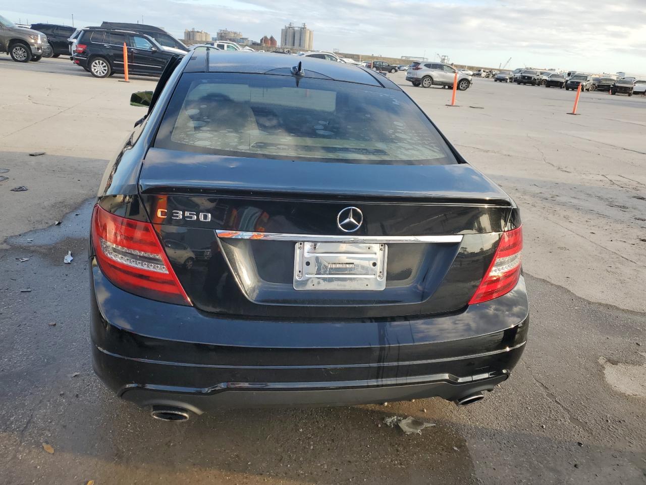 2012 Mercedes-Benz C-klasse VIN WDDGJ5HB4CF791557 Copart auction photo, side damage thumbnail 6