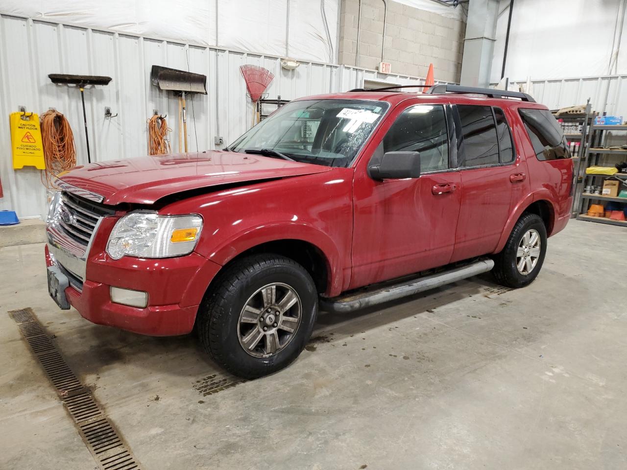 2010 Ford Explorer VIN 1FMEU7DE8AUA59313