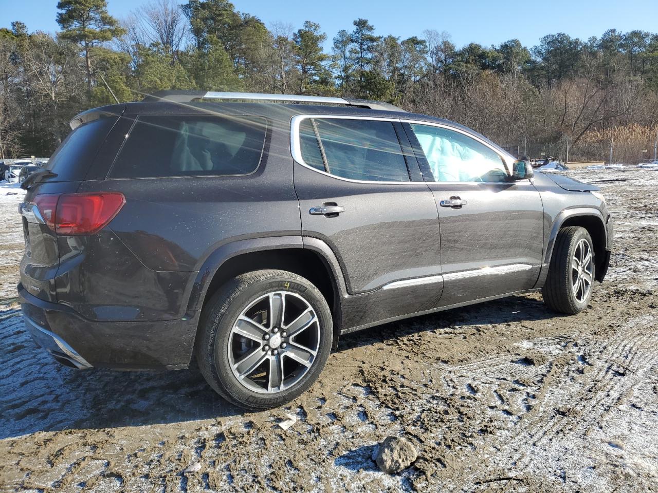 2018 GMC Acadia VIN 1GKKNXLS8JZ159544 Copart auction photo, front end / minor dent/scratches damage thumbnail 3