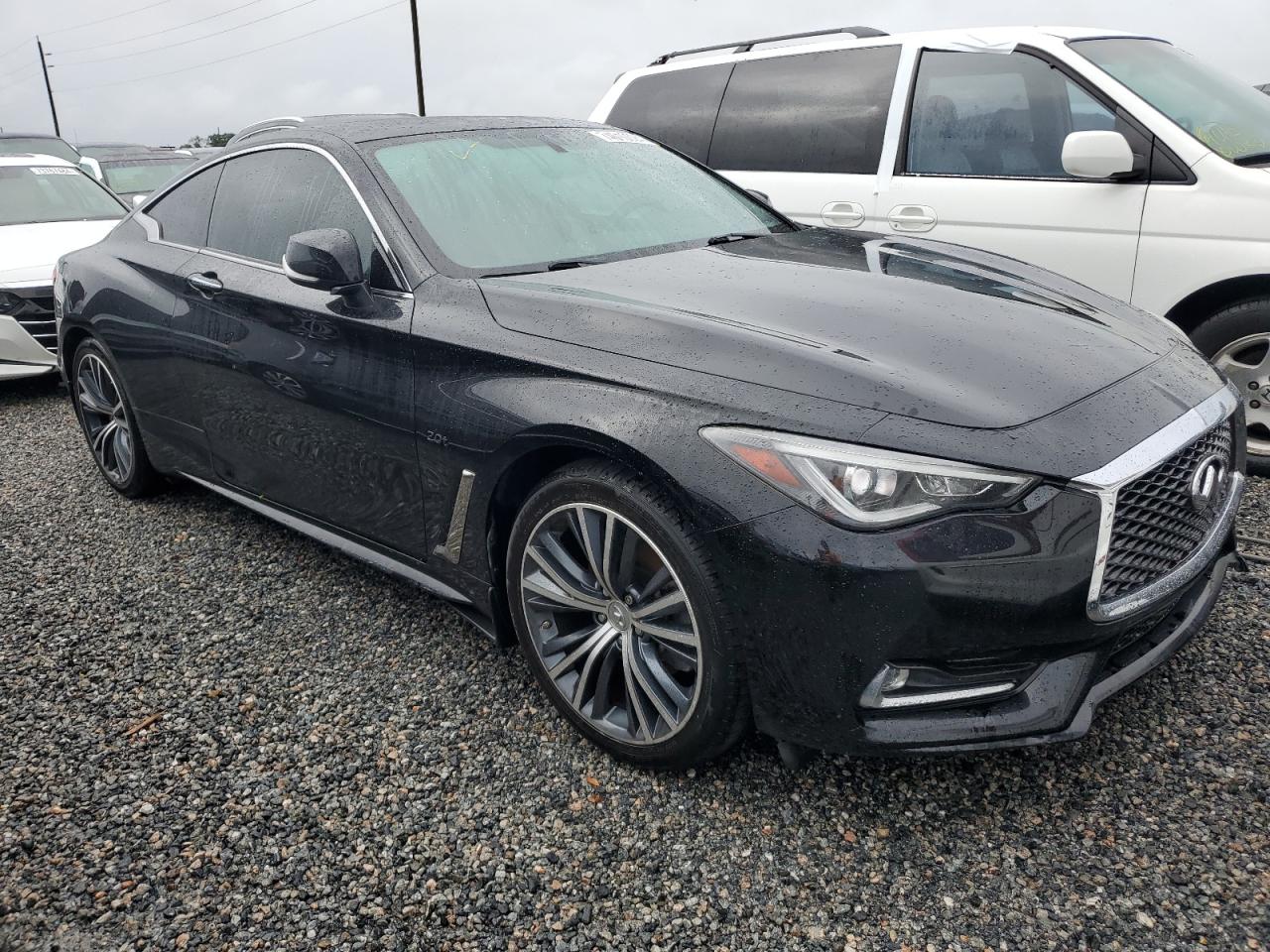 2018 Infiniti Q60 VIN JN1CV7EK4JM200250 Copart auction photo, water/flood damage thumbnail 4