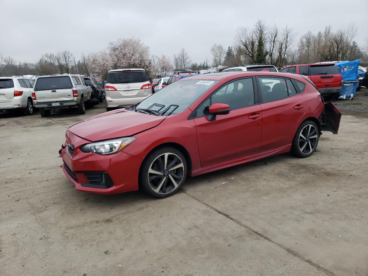 2022 Subaru Impreza VIN 4S3GTAM6XN3708272