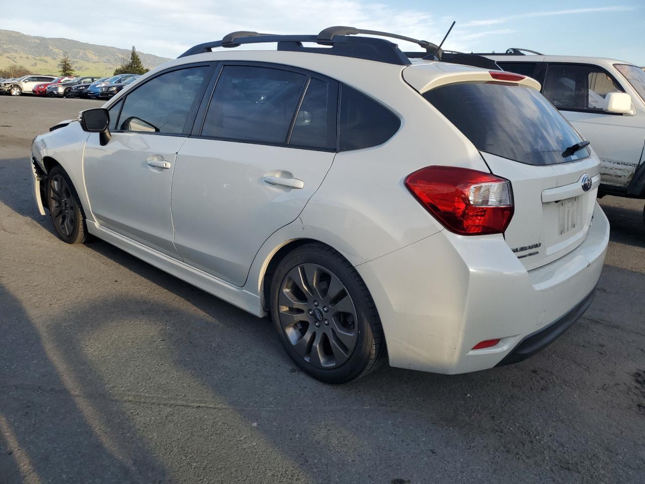 2015 Subaru Impreza VIN JF1GPAU66F8329378 Copart auction photo, front end damage thumbnail 2