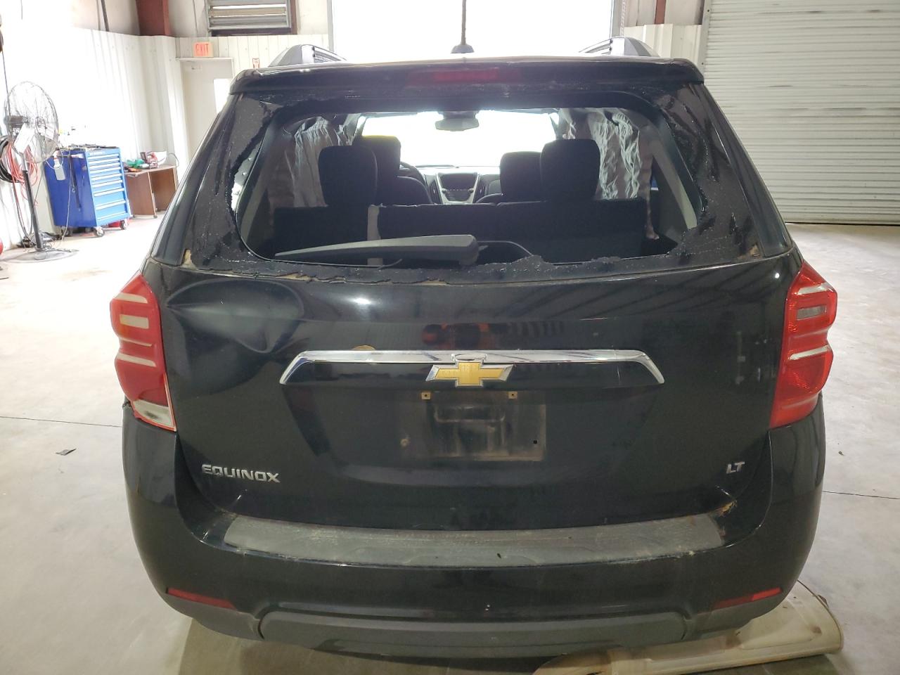 2017 Chevrolet Equinox VIN 2GNALCEKXH1507955 Copart auction photo, side / rear end damage thumbnail 6