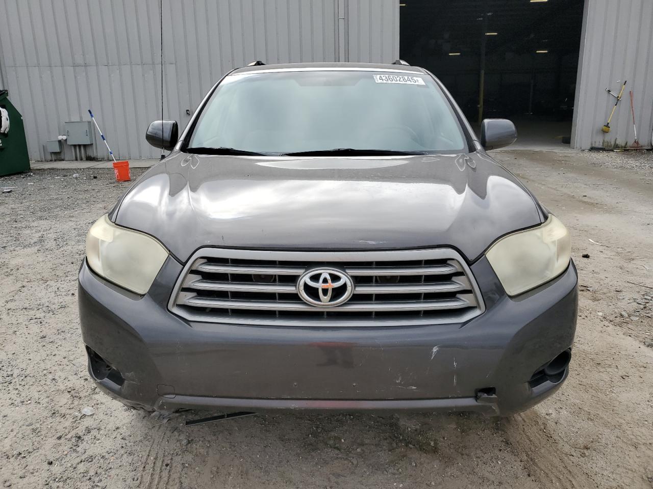 2009 Toyota Highlander VIN JTEES41A492148633 Copart auction photo, rear end damage thumbnail 5