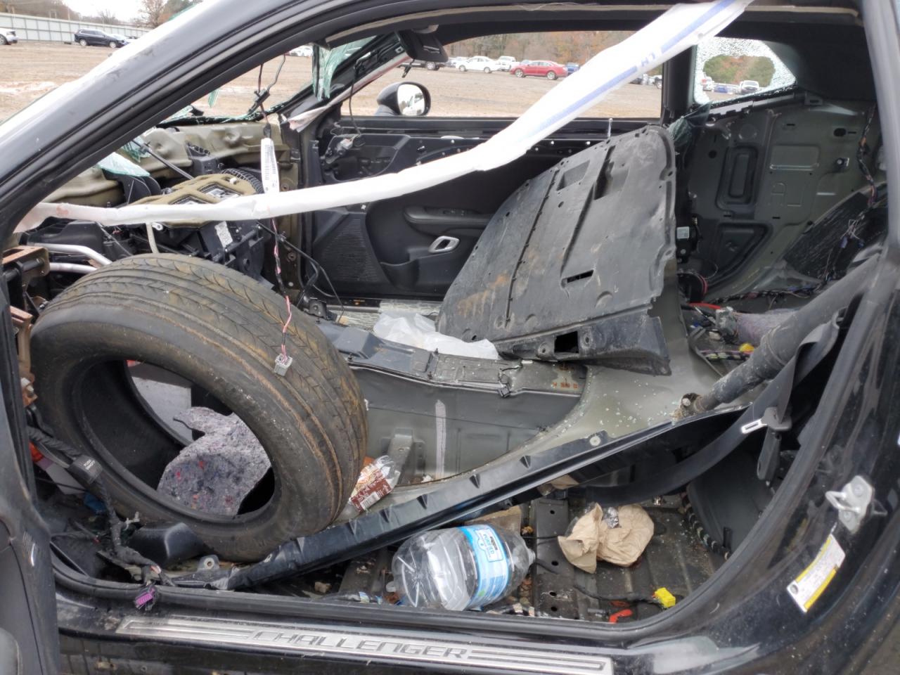 2017 Dodge Challenger VIN 2C3CDZBT7HH619431 Copart auction photo, all over / stripped damage thumbnail 7