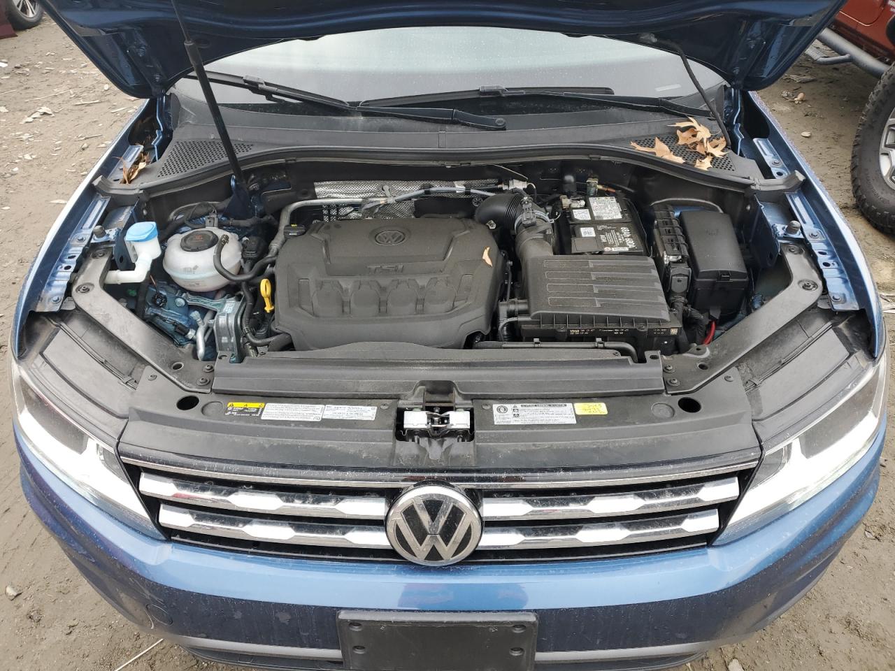 2020 Volkswagen Tiguan VIN 3VV2B7AX8LM100972 Copart auction photo, side damage thumbnail 12