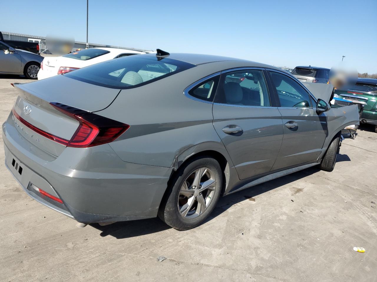 2021 Hyundai Sonata VIN 5NPEG4JA5MH107909 Copart auction photo, front end damage thumbnail 3