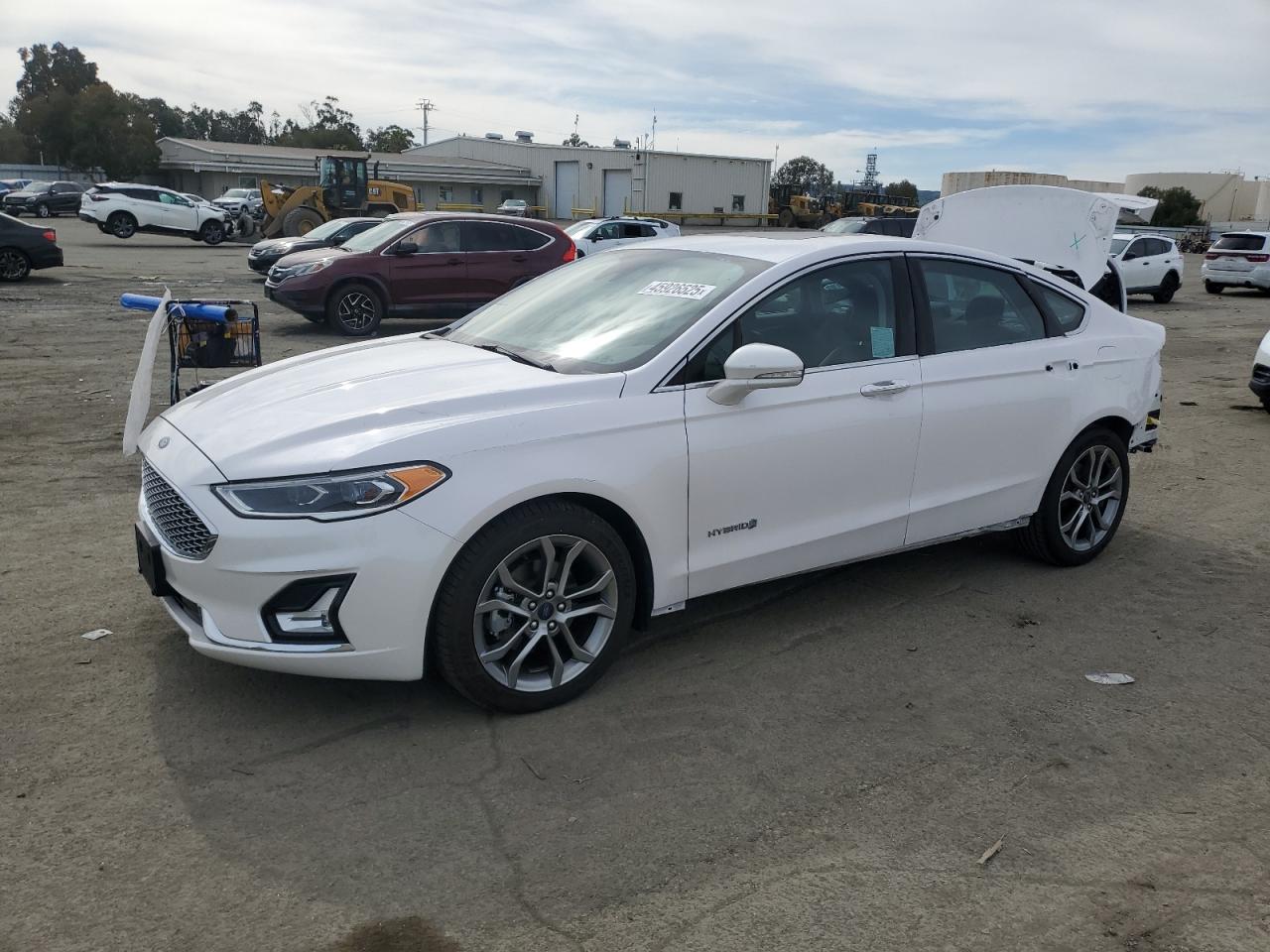 2019 Ford Fusion VIN 3FA6P0RU4KR190616
