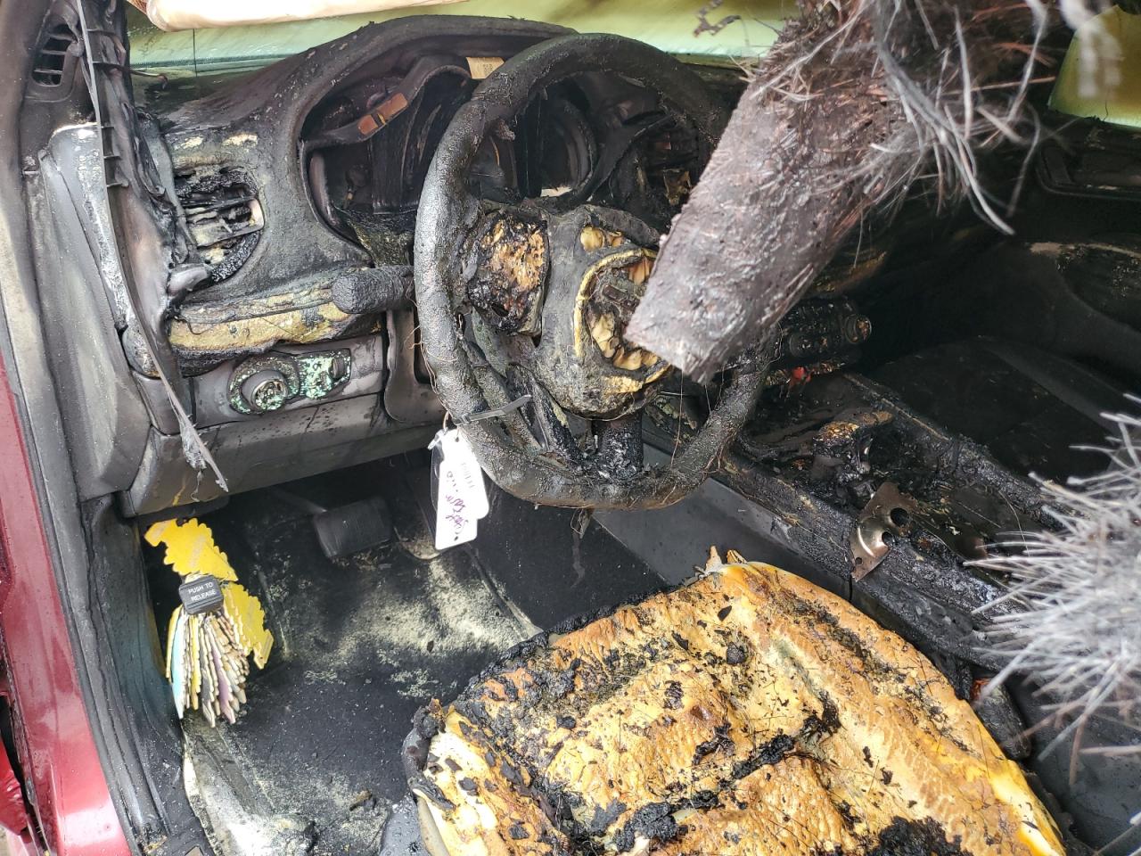 2021 Dodge Durango VIN 1C4SDHCT0MC631658 Copart auction photo, burn - interior damage thumbnail 8
