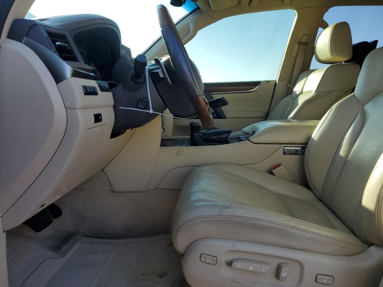 2016 Lexus LX VIN JTJHY7AX4G4218054 Copart auction photo, front end damage thumbnail 7