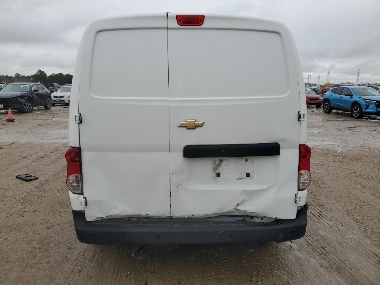 2015 Chevrolet Express VIN 3N63M0ZNXFK716645 Copart auction photo, rear end / minor dent/scratches damage thumbnail 6