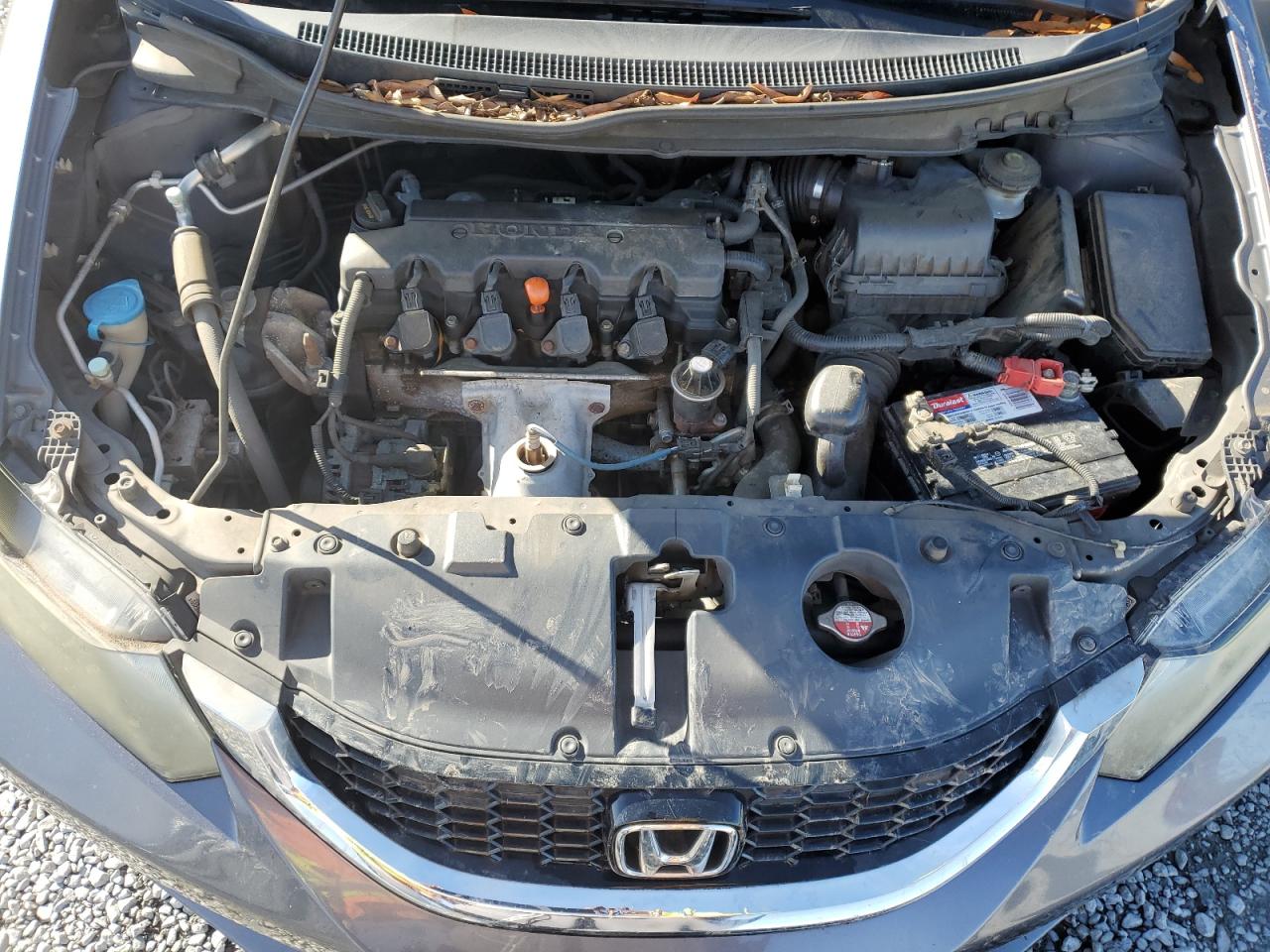 2014 Honda Civic VIN 2HGFB2F92EH541447 Copart auction photo, rear end / front end damage thumbnail 13
