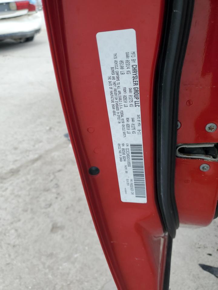 2012 Dodge Charger VIN 2C3CDXBG0CH109566 Copart auction photo, front end damage thumbnail 14