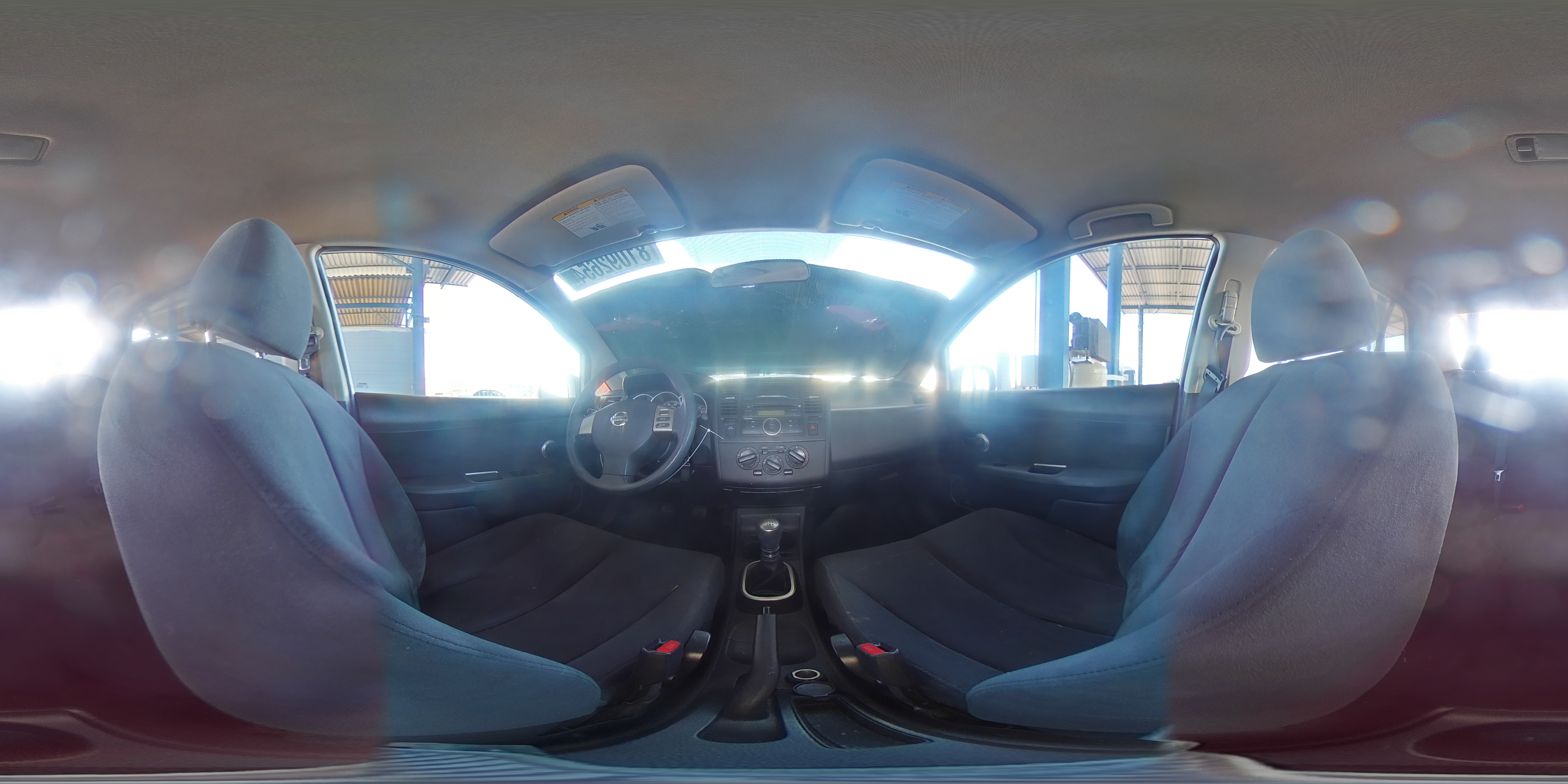 2009 Nissan Versa VIN 3N1BC11E99L371029 Copart auction photo, rear end damage thumbnail 13