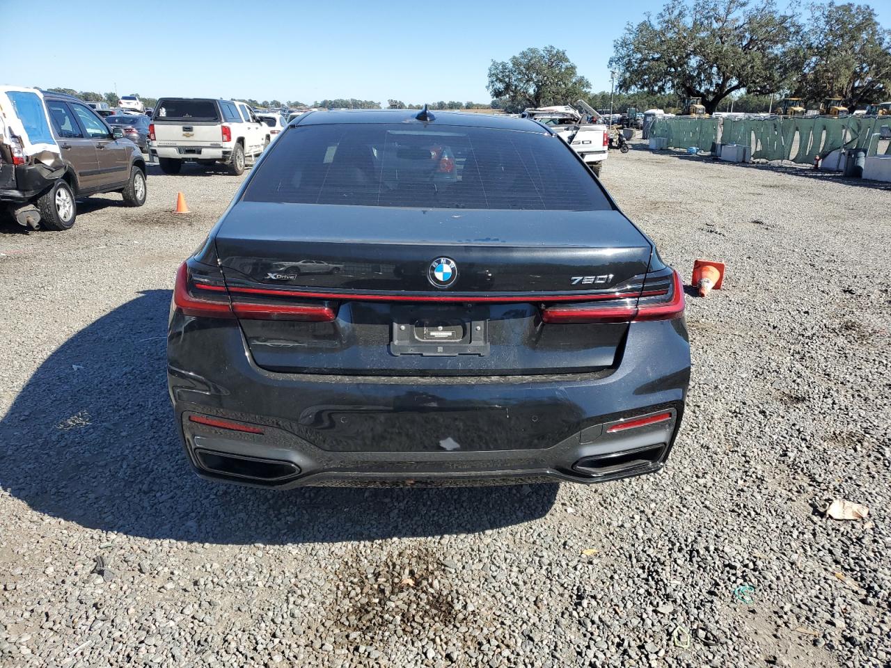 2022 BMW 7er VIN WBA7U2C05NCH77127 Copart auction photo, front end damage thumbnail 6