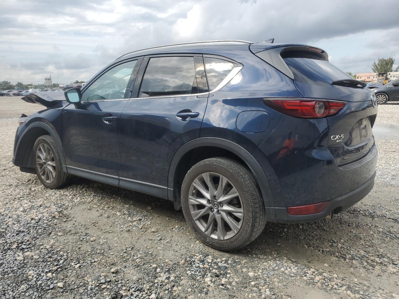 2021 Mazda CX-5 VIN JM3KFBAY0M0414464 Copart auction photo, front end damage thumbnail 2