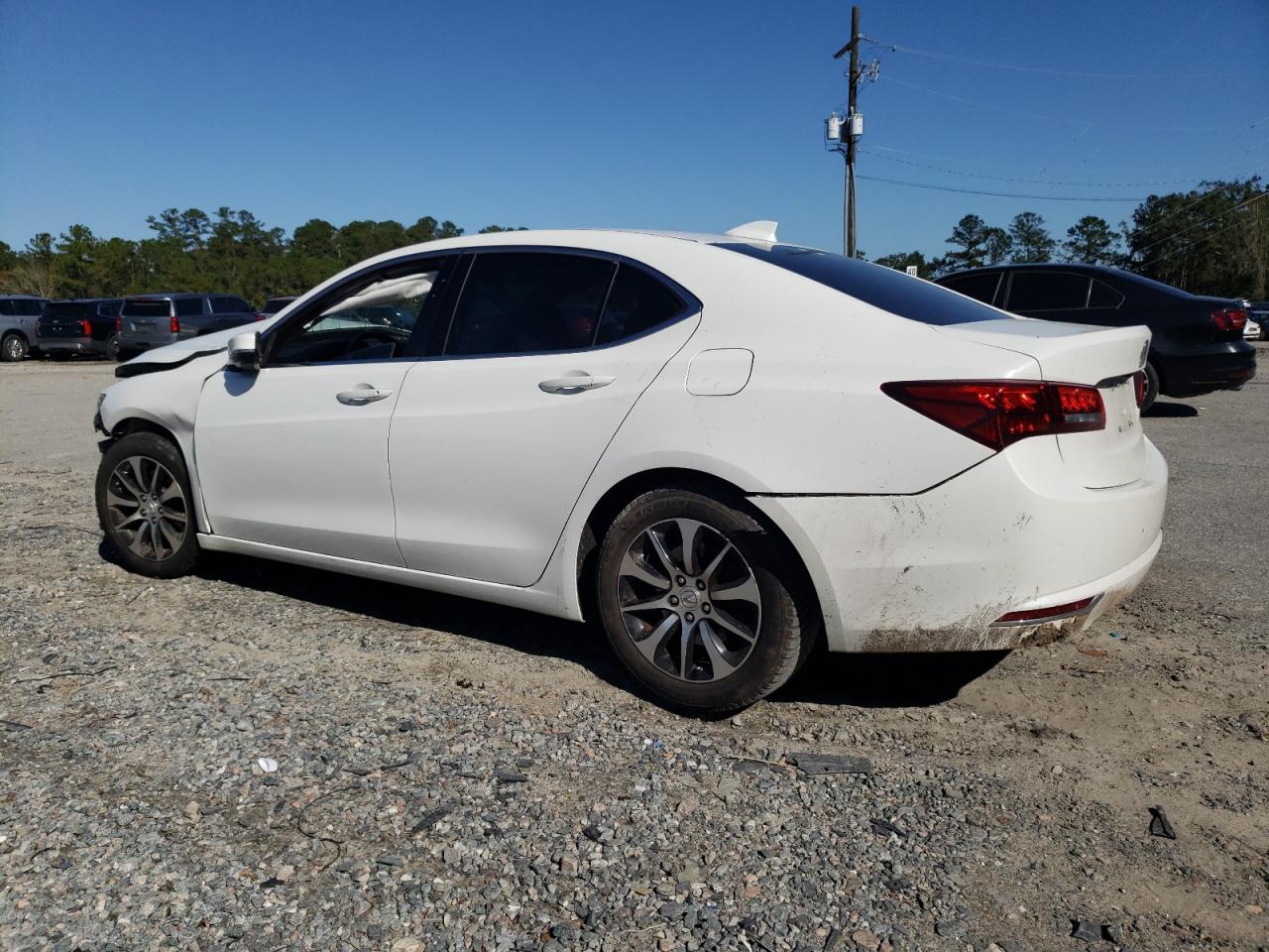 2015 Acura TLX VIN 19UUB1F3XFA013667 Copart auction photo, front end / minor dent/scratches damage thumbnail 2