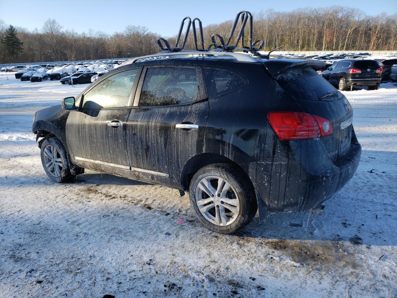 2013 Nissan Rogue VIN JN8AS5MVXDW642573 Copart auction photo, front end / minor dent/scratches damage thumbnail 2