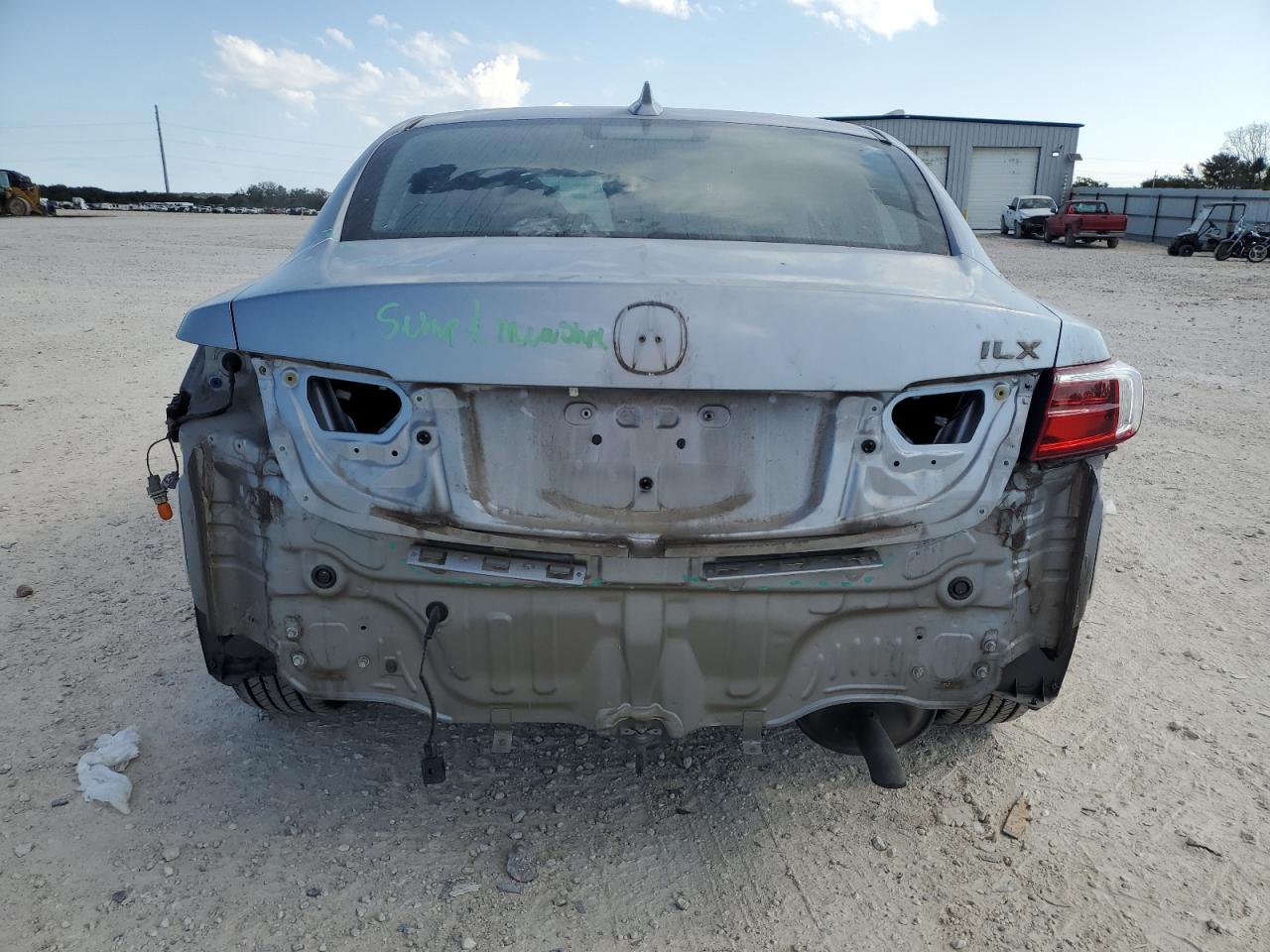 2017 Acura ILX VIN 19UDE2F36HA011057 Copart auction photo, all over damage thumbnail 6