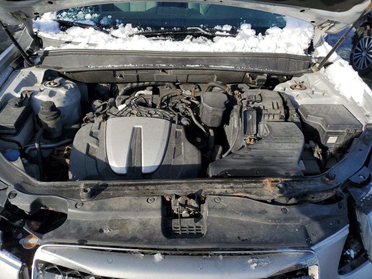 2012 Hyundai Santa Fe VIN 5XYZG4AG8CG096190 Copart auction photo, front end / rear end damage thumbnail 12
