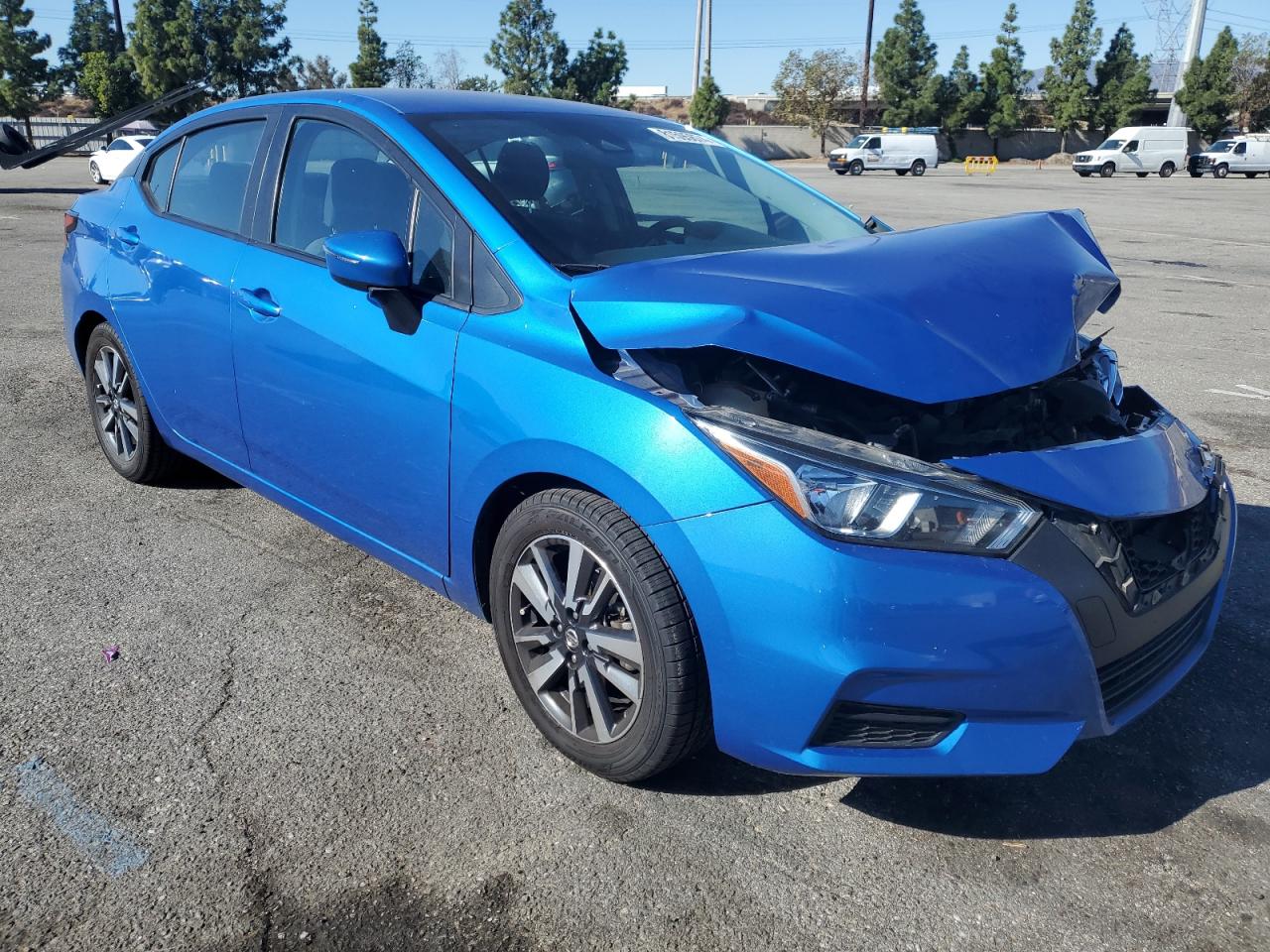 2021 Nissan Versa VIN 3N1CN8EV0ML852507 Copart auction photo, front end damage thumbnail 4