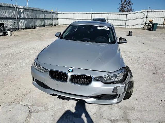 2014 BMW 3er VIN WBA3B5C53EF599960 Copart auction photo, all over damage thumbnail 11