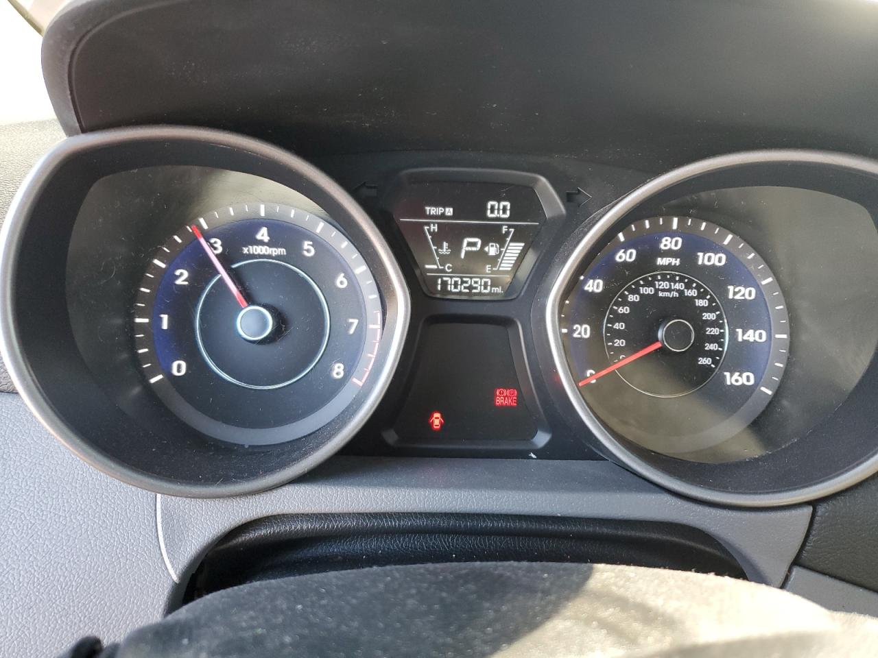 2016 Hyundai Elantra VIN 5NPDH4AE0GH687585 Copart auction photo, minor dent/scratches damage thumbnail 9