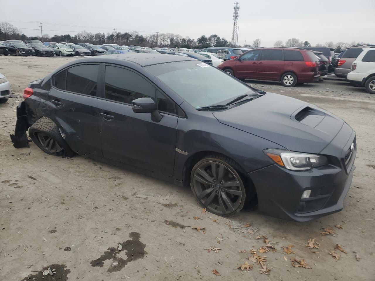 2017 Subaru WRX VIN JF1VA1L67H9840525 Copart auction photo, rear end / minor dent/scratches damage thumbnail 4