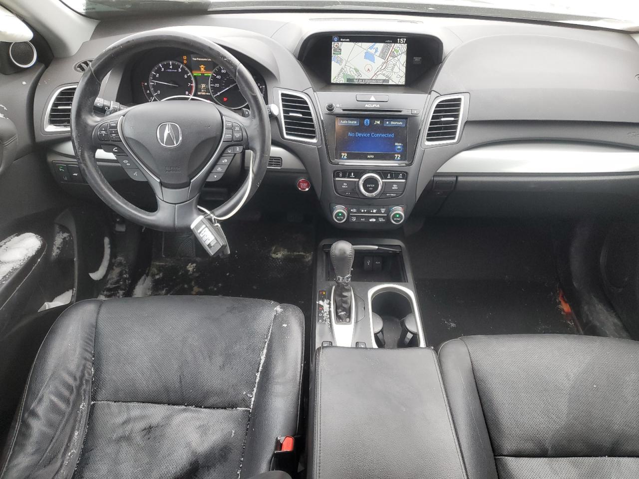 2016 Acura RDX VIN 5J8TB4H74GL003817 Copart auction photo, side / front end damage thumbnail 8