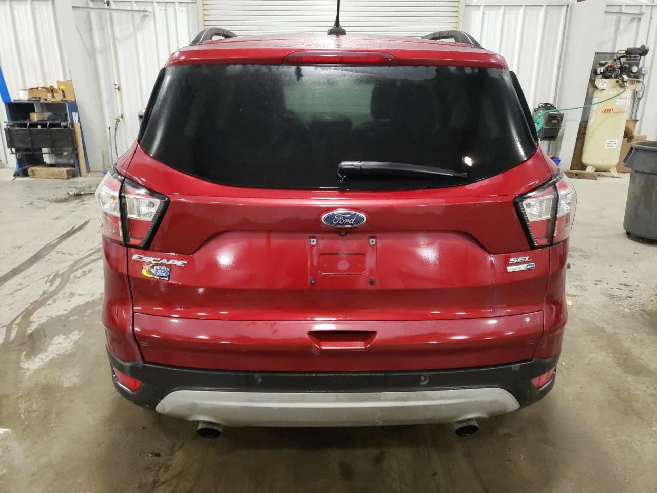 2018 Ford Escape VIN 1FMCU9HD2JUA52748 Copart auction photo, side / rear end damage thumbnail 6