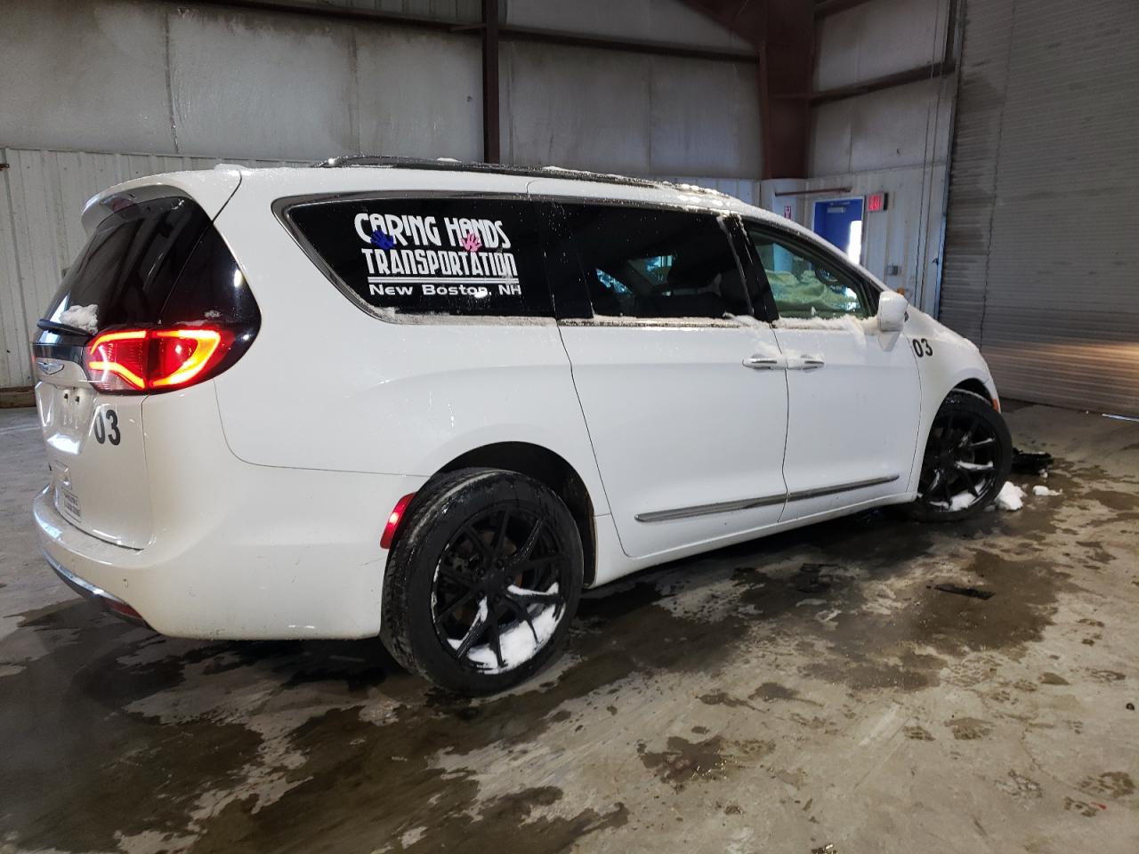 2018 Chrysler Pacifica VIN 2C4RC1BG0JR269749 Copart auction photo, front end damage thumbnail 3