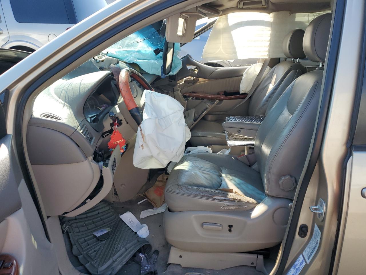 2004 Toyota Sienna VIN 5TDZA22CX4S088016 Copart auction photo, all over damage thumbnail 7